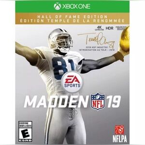Used Xbox One EA Sports NFL Madden 19 Hall of Fame Edition Video Game
